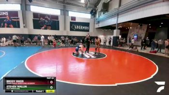175 lbs Round 2 - Brody Riker, Texas Eagle Wrestling Academy vs Steven Wallin, MGT Wrestling