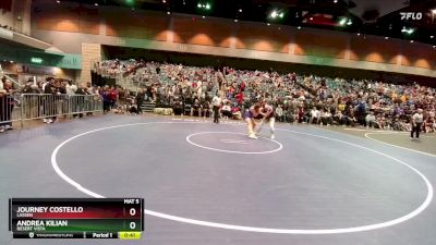 190 lbs Cons. Round 2 - Journey Costello, Lassen vs Andrea Kilian, Desert Vista