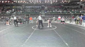 60 lbs Quarterfinal - Milani Donnarumma-Ostuni, Cordoba Trained vs NaLani Powell, Overbrook