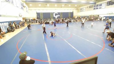 49 lbs 3rd Place Match - Ellis Cunningham, Reign WC vs Violet Vasquez, Mantanona Training Center MTC