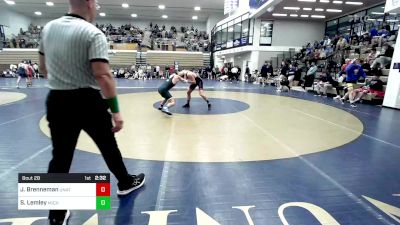 141 lbs Round Of 32 - Jacob Brenneman, Unattached- Edinboro vs Sergio Lemley, Michigan