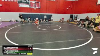 126 lbs Finals (2 Team) - Elliotte Strange, Cypress Wrestling Club vs Haley Hunsucker, Reece`s Warriors