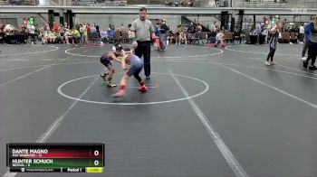 52 lbs Round 2 (4 Team) - Dante Magno, Mat Warriors vs Hunter Schuch, Revival