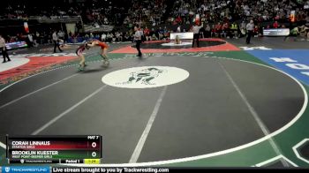 Champ. Round 1 - Corah Linnaus, Stanton Girls vs Brooklin Kuester, West Point-Beemer Girls