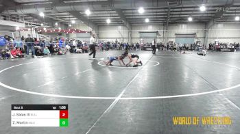 77 lbs Round Of 32 - Javier Salas III, Bulldog Premier Wrestling Club vs Zy'ion Martin, Maize