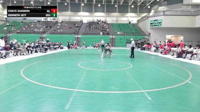 150 lbs Round 1 (16 Team) - Kenneth Jett, Brookwood vs Chays Sanders, Hillgrove