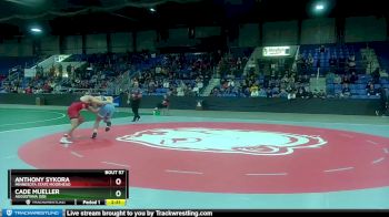 184 lbs Quarterfinal - Cade Mueller, Augustana (SD) vs Anthony Sykora, Minnesota State Moorhead