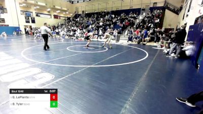 152 lbs Consi Of 8 #2 - Griffin LaPlante, St. Francis vs Billy Tyler, Brentsville District High School