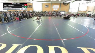 150 lbs Consi Of 8 #2 - Riley Storozuk, East Hartford vs Colby Vital, Ponaganset