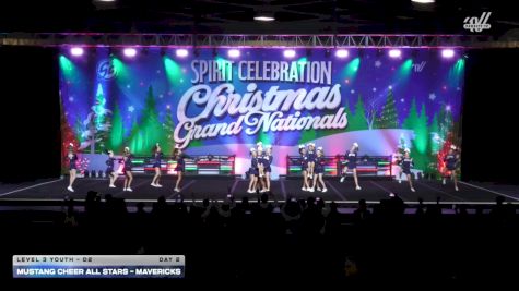 Mustang Cheer All Stars - Mavericks [2025 L3 Youth - D2 Day 2] 2025 Spirit Celebration Christmas Grand Nationals