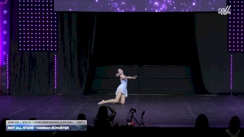 Indy All Stars - Hannah Schuster [2026 Junior - Solo - Contemporary/Lyrical Day 1] 2026 JAMfest Dance Super Nationals