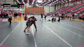 285 lbs Champ. Round 1 - Roy Phelps, Quincy vs Anthony Incantalupo, Missouri Valley