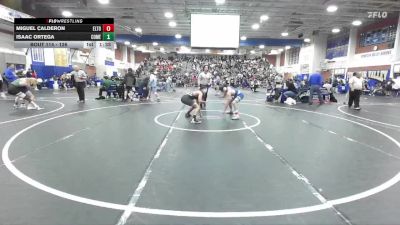 126 lbs Champ. Round 1 - Miguel Calderon, El Toro vs Isaac Ortega, Costa Mesa