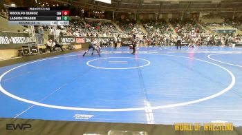120 lbs Round Of 16 - Rodolfo Quiroz, Simmons Academy Of Wrestling vs Ladson Fraser, Roundtree Wrestling Academy