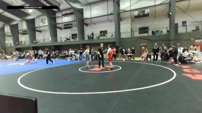 Junior Boys GR - 126 lbs Cons. Round 6 - Brett Crowley, CA vs Owen Marshall, WA