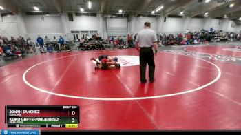 113 lbs Cons. Round 3 - Keiko Griffe-Marjerrison, Mesa Ridge vs Jonah Sanchez, Loveland