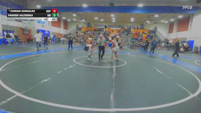 120 lbs Cons. Round 2 - Parker Valterria, Rim Of The World vs Jordan Gonzalez, Crespi