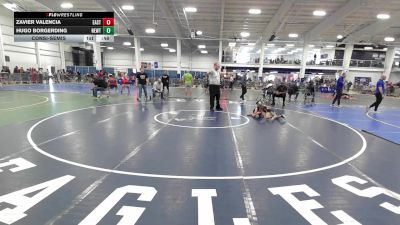 66 lbs Consolation - Zavier Valencia, East Hartford vs Hugo Borgerding, Newtown