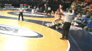 3A 132 lbs Cons. Semi - Shawn Kogan, Lincolnshire (Stevenson) vs Ryan Dorn, Barrington