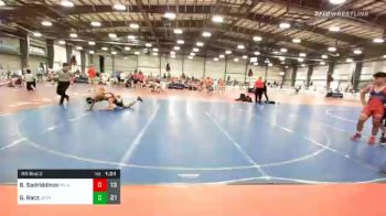 160 lbs Prelims - Behkruz Sadriddinov, PA Alliance vs George Racz, Junior Terps