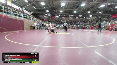 120 lbs Cons. Round 3 - Walter Hagedorn, Tell City vs Xavier Bottoms, New Albany