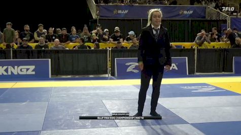 Ellie Mayor Opinion vs Gianna Sophia Toranzo 2026 Pan Kids Jiu-Jitsu IBJJF Championship