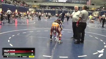 85 lbs Quarterfinal - Kruze Payne, Athens vs Malec Ksebe, McDonald Wrestling Academy