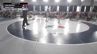 106 lbs Cons. Sub-semis - Luke Rafferty, Ohio Crazy Goats vs Joseph Hahn, Wrestling University
