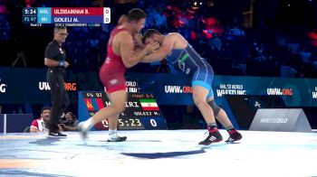 97 kg Final 3-5 - Batzul Ulziisaikhan, Mongolia vs Mojtaba Goleij, Iran