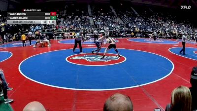 2A-138 lbs Champ. Round 1 - Jack Burke, Sonoraville vs James Black, Lovett School