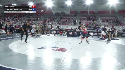 113 lbs Cons. Quarters - Jett Hines, Team Miron vs Maddux Rabczak, B.A.M