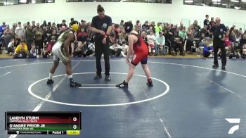 126 lbs Champ. Round 1 - D`Andre Pryor Jr, Comstock Park WC vs Landyn Sturm, Chippewa Hills Youth