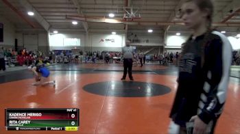 140 lbs Champ. Round 1 - Kadence Merigo, Canon-McMillan vs Rita Carey, BROOKVILLE