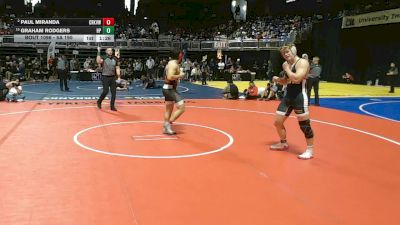 5A 190 lbs Champ. Round 1 - Graham Rodgers, Dallas Highland Park vs Paul Miranda, Carrollton Creekview
