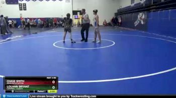 134 lbs Consolation Bracket - Chase Smith, Newcastle/Upton vs LouAnn Bryant, Campbell County
