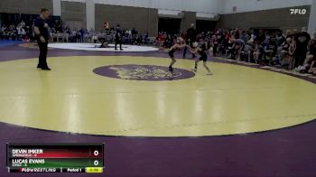 50 lbs Placement (4 Team) - Lucas Evans, F/MCC vs Devin Imker, Springfield