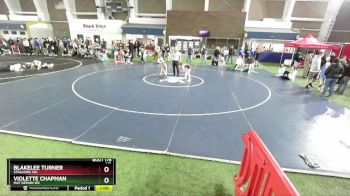 69 lbs 3rd Place Match - Violette Chapman, Mat Demon WC vs Blakelee Turner, Stallions WC
