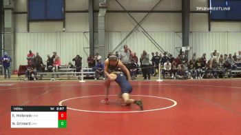 149 lbs Consolation - Elijah Holbrook, Southern Maine vs Nathaniel Grimard, Southern Maine