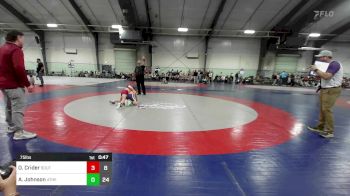 75 lbs Rr Rnd 1 - Owen Crider, South Paulding Junior Spartans Wrestling Club vs Ashton Johnson, Athens Christian Wrestling