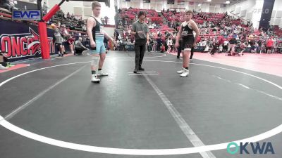 160 lbs Rr Rnd 3 - Daegen Gwinn, Pawhuska Elks Takedown vs Tyler Britton, Raw
