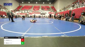 132 lbs Quarterfinal - Conner Chancellor, Team Tulsa Wrestling Club vs Mason Schultz, Darko Valley Wolfpak