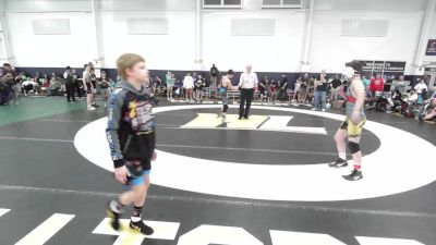 120 lbs Quarterfinal - Logan Hartzell, Ohio Gold-MS vs Andrew Lyons, Bulldog Premier-MS
