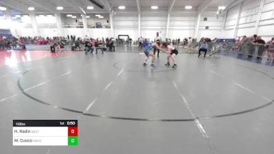 118 lbs Consi Of 8 #2 - Henry Radin, Southside WC vs Michael Cuoco, Mayo Quanchi WC