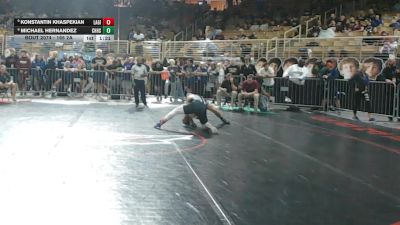 165 2A Champ. Round 1 - Konstantin Khaspekian, Lake Gibson vs Michael Hernandez, Charlotte Hs