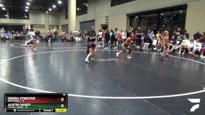 85 lbs Placement (4 Team) - Sierra Streeter, BMM Rodeo vs Austin Haney, TN AAU- Havok