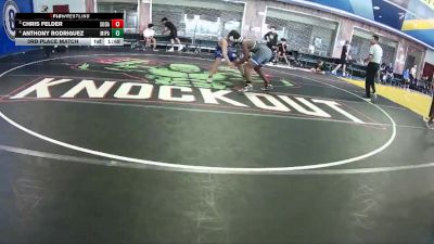 157 White 3rd Place Match - Anthony Rodriguez, Miami Palmetto vs Chris Felder, South Dade