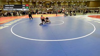 126 lbs Semifinal - Derek Rojo, El Paso Hanks vs Aiden Rivera, Amarillo Tascosa