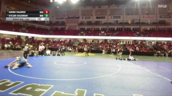 150 lbs Cons. Semi - Xyler Coleman, Meridian vs Aiden Valerio, Caldwell