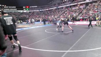 175-2A 5th Place Match - Dominic Edwards, Trinidad vs Brody Richards, Wray