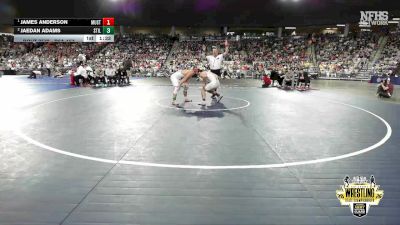 B6A-157 lbs 1st Place Match - James Anderson, Mustang vs Jaedan Adams, Stillwater